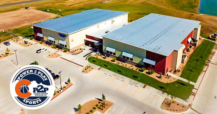 Aerial shot of Power to Play Facility