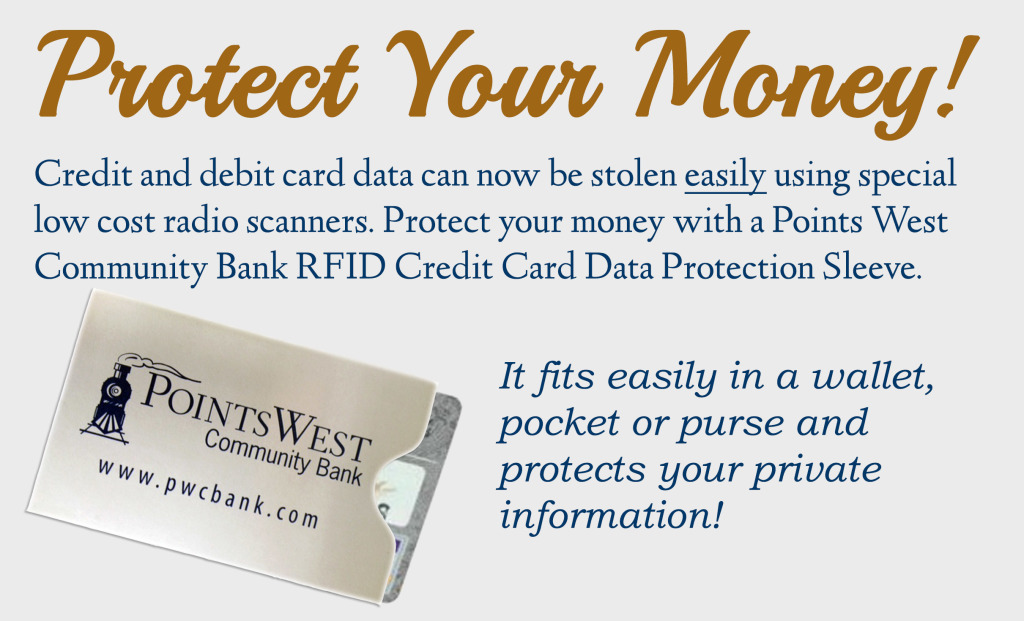 Points West Customer Bank Protect Your Money