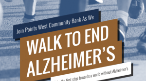 Points West Community Bank Alzheimers Walk