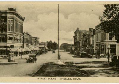 greeley, colorado town 8th avenue