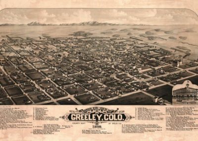 newspaper clipping of greeley colorado